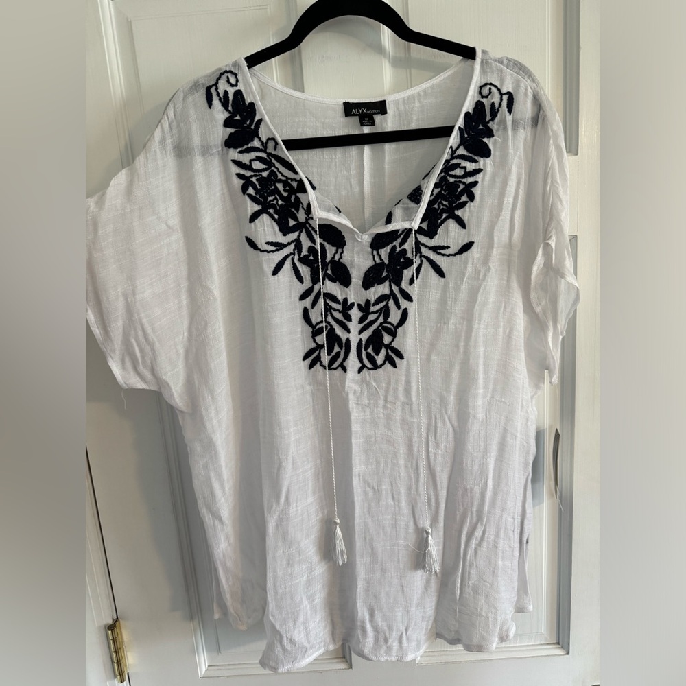 ALYX sheer cover up top